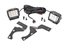 Load image into Gallery viewer, LED Light Kit | Ditch Mount | 3" Chrome Wide Angle Pair Rough Country
