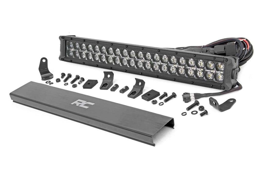 Black Series LED Light | 20 Inch | Dual Row | Amber DRL Rough Country
