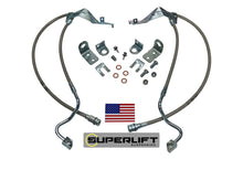 Load image into Gallery viewer, Superlift 05-07 Ford F-250/F-350 w/ 4-8in Lift Kit (Pair) Bullet Proof Brake Hoses Superlift