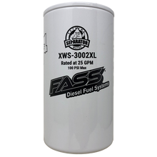 Load image into Gallery viewer, FASS Hydroglass Titanium Signature Series Extended Length Extreme Water Separator XWS-3002XL FASS Fuel Systems
