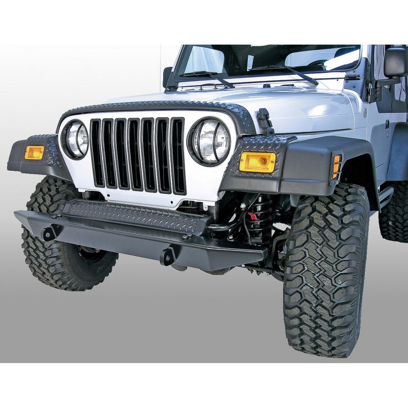Rugged Ridge Front Fender Guards Body Armor 97-06 Jeep Wrangler Rugged Ridge