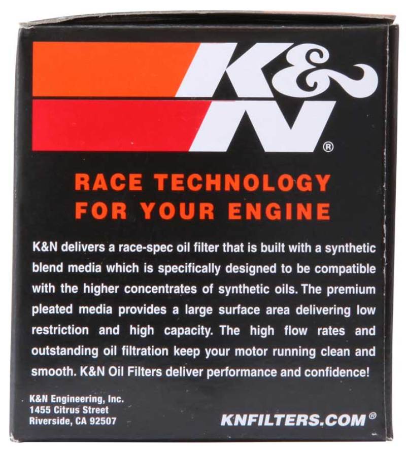K&N Honda / Kawasaki / Arctic Cat / Suzuki / Triumph / Yamaha 2.688in OD x 2.969in H Oil Filter K&N Engineering