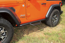 Load image into Gallery viewer, Rugged Ridge Spartan Nerf Bar Textured Black 18-20 Jeep Wrangler JL 2 Door Rugged Ridge