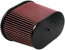 Load image into Gallery viewer, K&amp;N Universal Air Filter - Oval Straight - 3.688in Flange ID x 10.25in Base O/S Length x 7.875in H K&amp;N Engineering