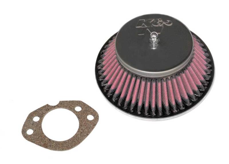K&N Custom Racing Assembly - Round Tapered - Red 1.656in Neck Flange - 2.25in Over Height K&N Engineering