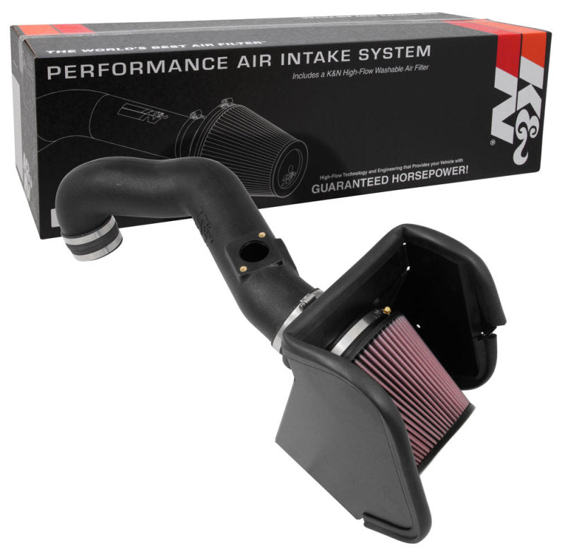 K&N 16-17 Nissan Titan XD V8-5.0L DSL 63 Series Aircharger Performance Intake K&N Engineering