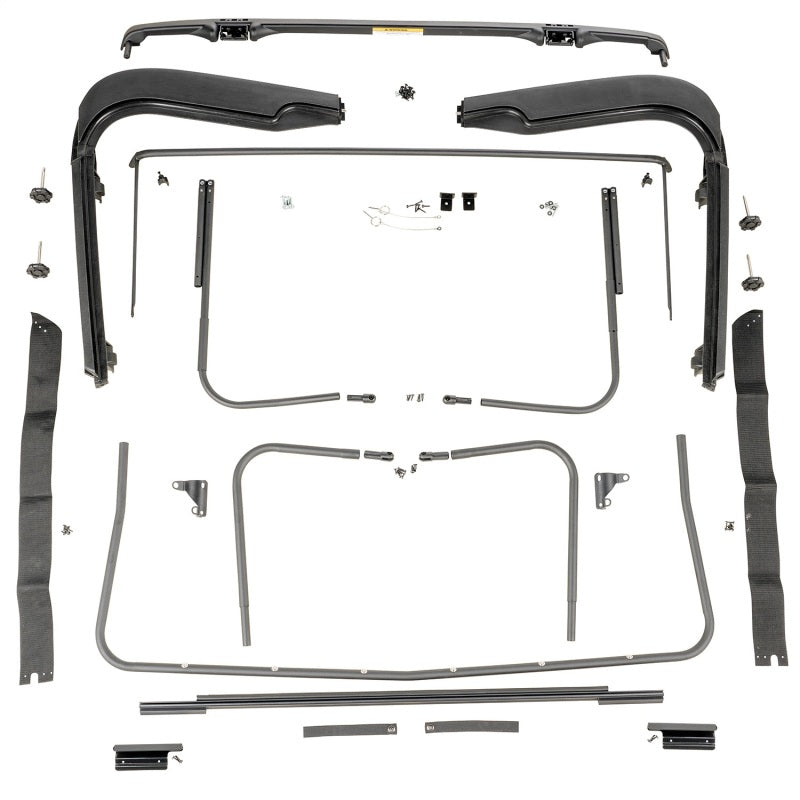 Rugged Ridge 97-06 Jeep Wrangler TJ Factory Soft Top Hardware Rugged Ridge