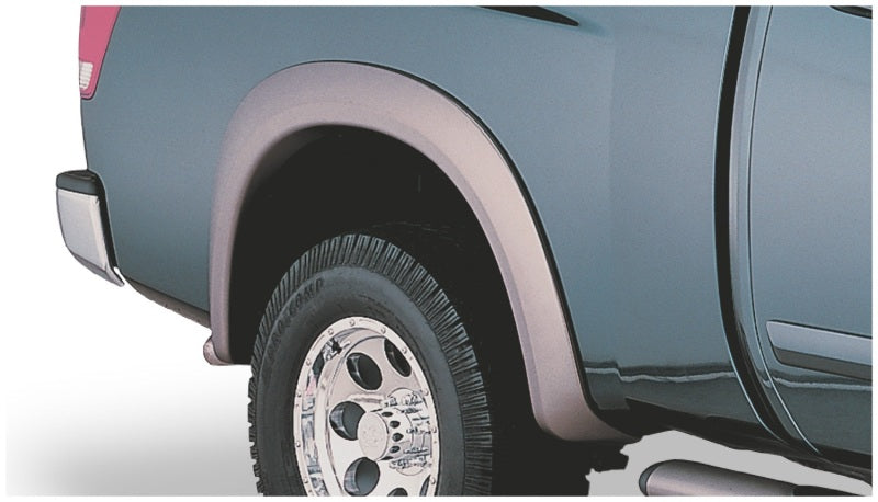 Bushwacker 04-15 Nissan Titan Extend-A-Fender Style Flares 4pc 67.1/78.9/84/96in - Black Bushwacker