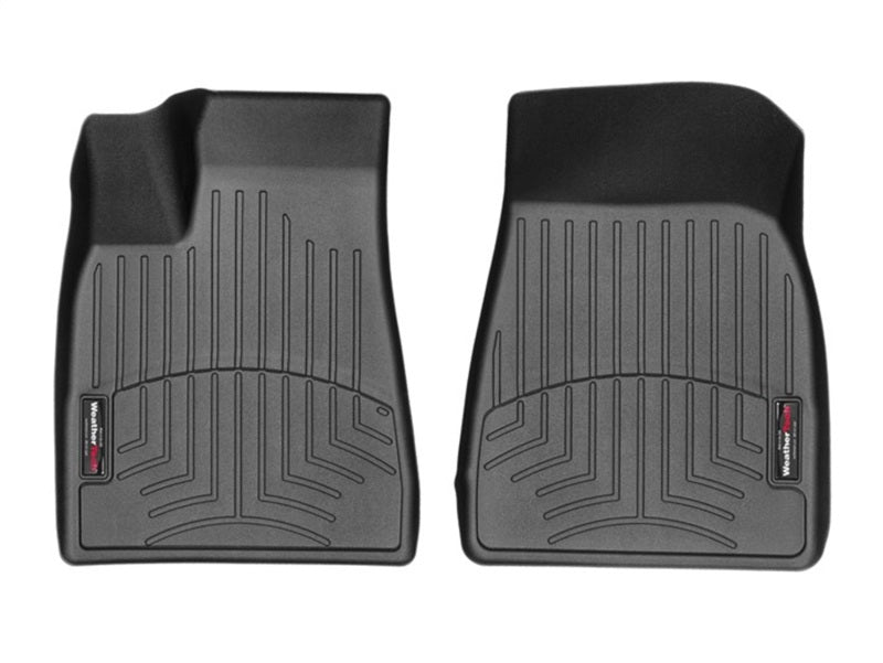 WeatherTech 2016+ Tesla Model X Front FloorLiner - Black WeatherTech