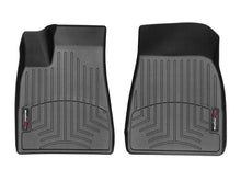 Load image into Gallery viewer, WeatherTech 2016+ Tesla Model X Front FloorLiner - Black WeatherTech