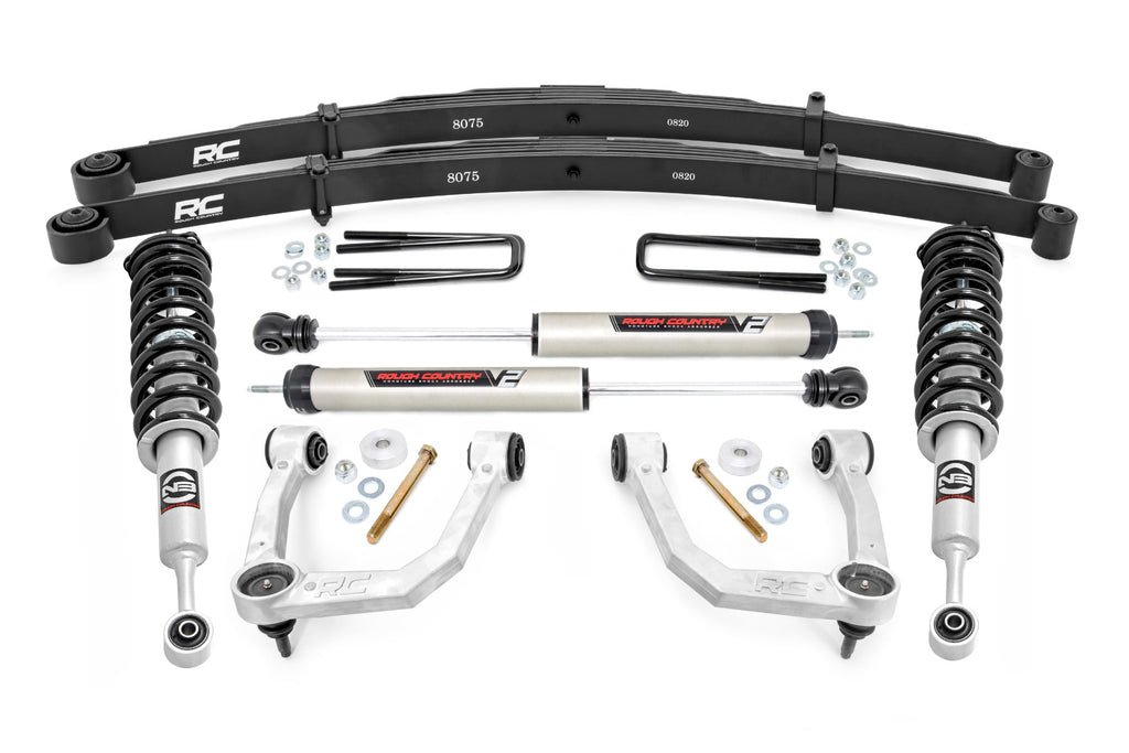 3.5 Inch Lift Kit | UCA | N3 Strut/V2 | Toyota Tacoma 4WD (05-23) Rough Country