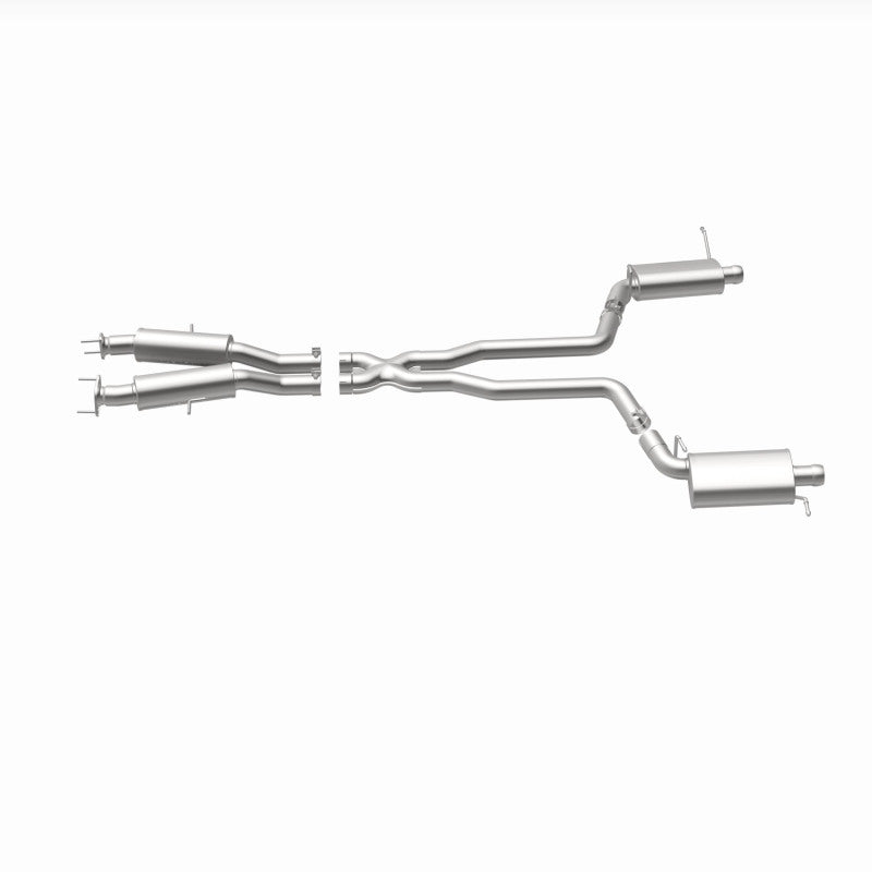 MagnaFlow 12 Jeep Grand Cherokee V8 6.4L Dual Split Rear Exit Stainless Cat Back Performance Exhaust Magnaflow