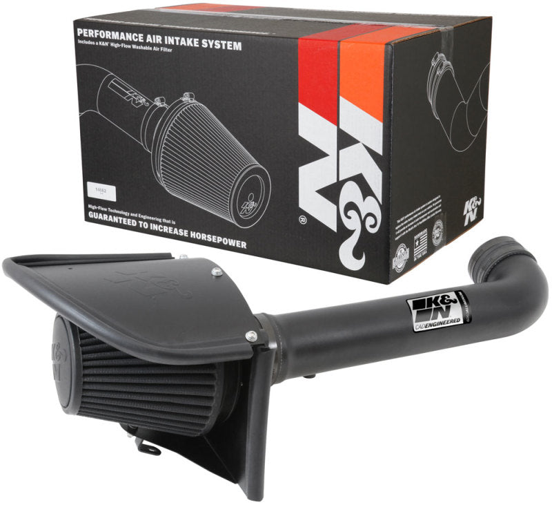 K&N 71 Series Performance Intake Kit for 12-18 Jeep Wrangler 3.6L V6 (12-15 CARB Approved) K&N Engineering