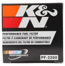 Load image into Gallery viewer, K&amp;N Cellulose Media Fuel Filter 3in OD x 5.625in L K&amp;N Engineering