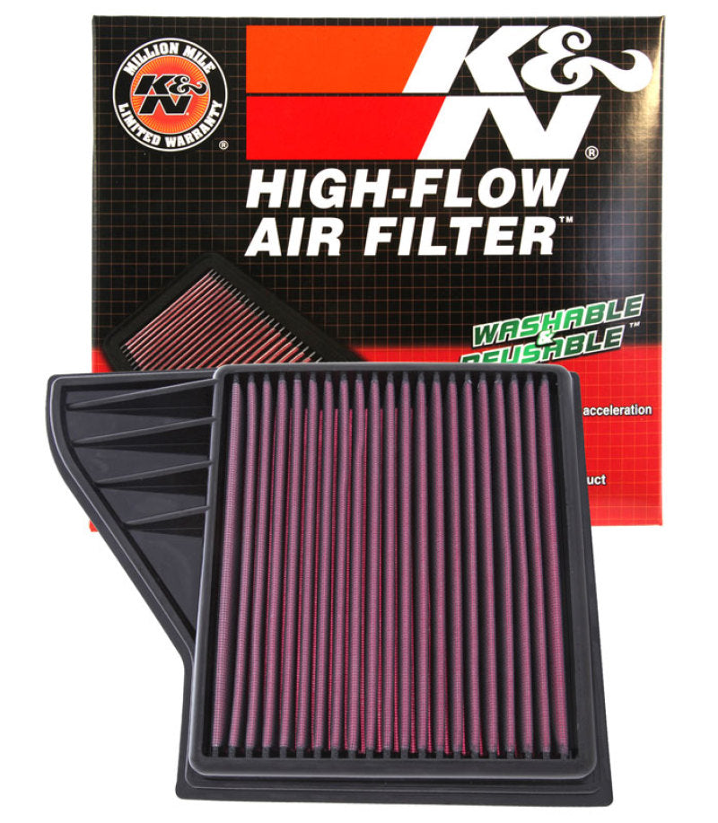 K&N 10 Ford Mustang GT 4.6L-V8 Drop In Air Filter K&N Engineering