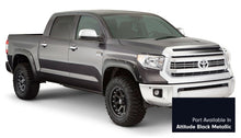 Load image into Gallery viewer, Bushwacker 16-18 Toyota Tundra Fleetside Pocket Style Flares 4pc - Midnight Black Bushwacker
