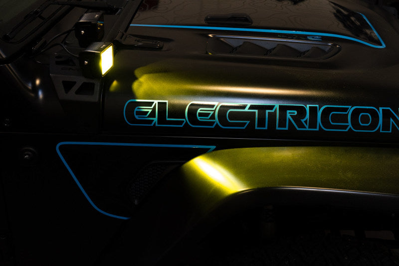 DV8 Offroad 3in Elite Series LED Amber Pod Light DV8 Offroad