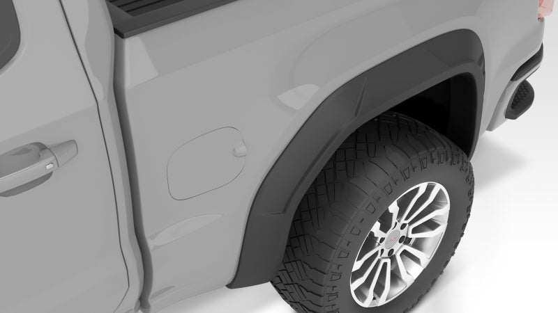 Bushwacker 19-22 GMC Sierra 1500 DRT Style Flares 4pc - Black Bushwacker