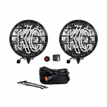 Load image into Gallery viewer, KC HiLiTES SlimLite 6in. LED Light 50w Spot Beam (Pair Pack System) - Black KC HiLiTES
