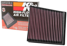 Load image into Gallery viewer, K&amp;N 2017 Chevrolet Silverado 2500HD V8-6.6L DSL Replacement Drop In Air Filter K&amp;N Engineering