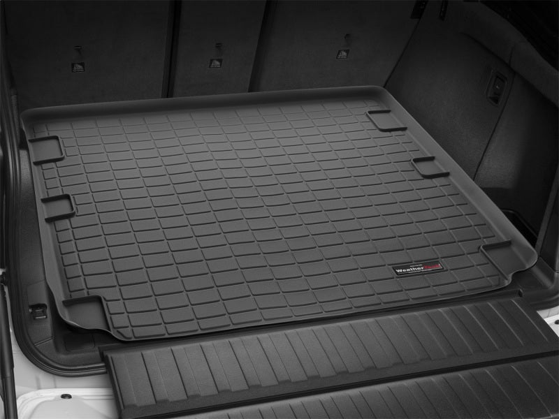 WeatherTech 2018+ Jeep Wrangler Unlimited JL No w/o Subwoofer Cargo Liners - Black WeatherTech