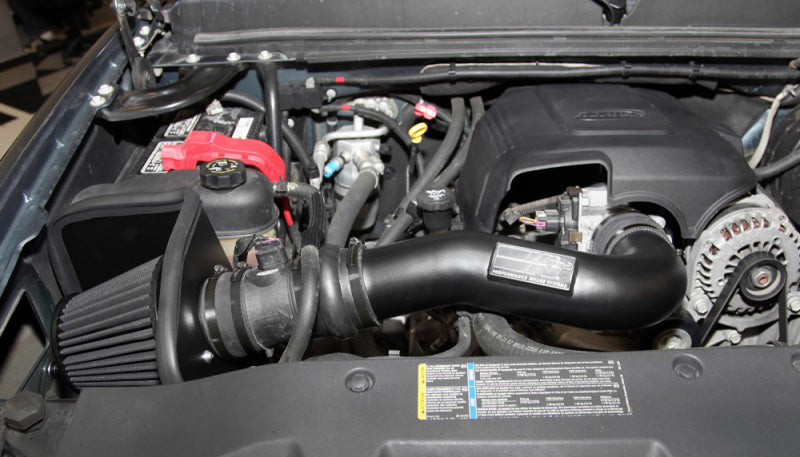 K&N 07-08 Chevy Silverado 1500 4.8L/5.3L V8 / 07-08 GMC Yukon 4.8L/5.3L V8 Black Perf Intake Kit K&N Engineering