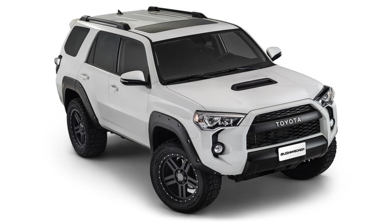Bushwacker 14-18 Toyota 4Runner Pocket Style Flares 4pc Excludes Limited - Black Bushwacker
