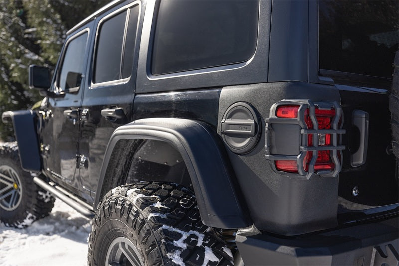 Rugged Ridge Rear Corner Kit Body Armor 18-22 Jeep Wrangler JL/JLU Models Rugged Ridge