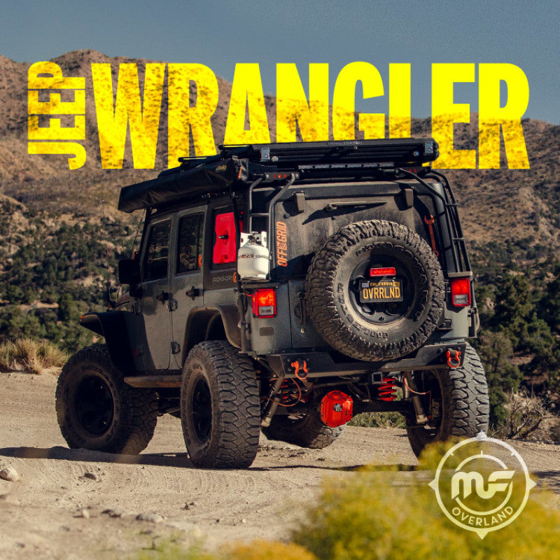 MagnaFlow 12-18 Jeep Wrangler 2.5in Overland Series Cat-Back Exhaust Magnaflow