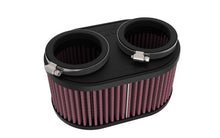 Load image into Gallery viewer, K&amp;N 2-1/8in DUAL FLG 6-1/4 X 4inOD 3inH Universal Clamp-On Air Filter K&amp;N Engineering