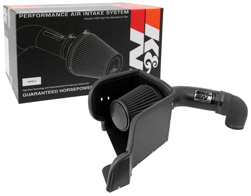 K&N 09-13 Dodge Ram 1500 Pickup 5.7L V8 / 11-13 Ram 1500 5.7L V8 Black Performance Intake Kit K&N Engineering