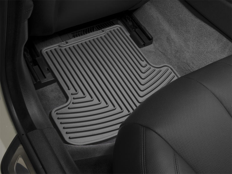 WeatherTech 2014+ BMW X5 Rear Rubber Mats - Black WeatherTech