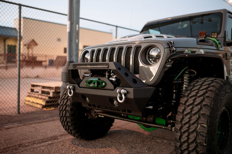 DV8 Offroad 18-22 Jeep Gladiator Wrangler LED Projector Headlights DV8 Offroad
