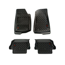 Load image into Gallery viewer, Rugged Ridge Floor Liner Kit Black F/R 18-20 Jeep Wrangler JL 2Dr Rugged Ridge