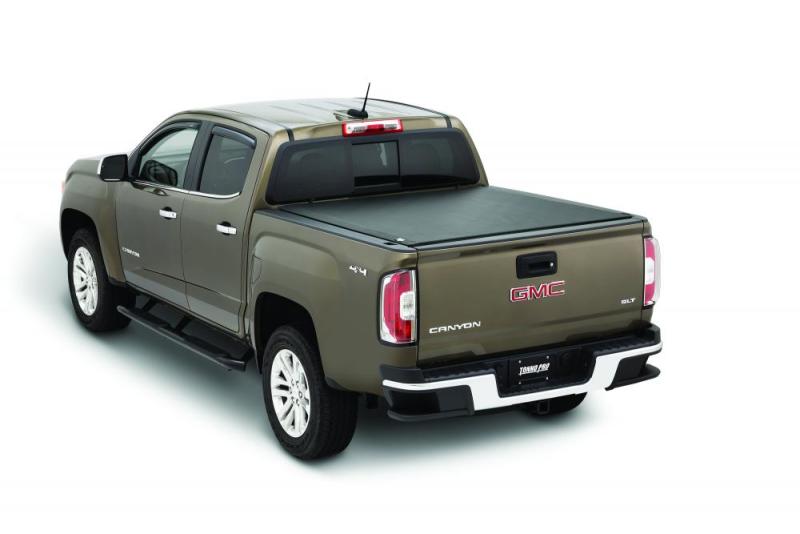 Tonno Pro 15-19 Chevy Colorado 5ft Fleetside Lo-Roll Tonneau Cover Tonno Pro