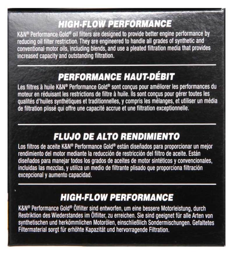 K&N 2019 BMW M2 3.0L/M4 3.0L Cartridge Oil Filter K&N Engineering