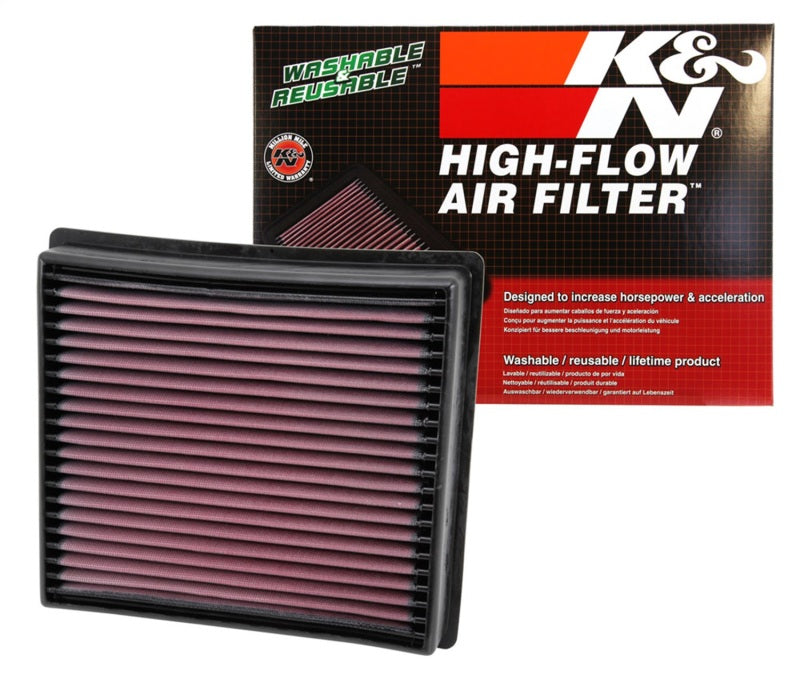K&N Replacement Panel Air Filter for 13-14 Dodge Ram 2500/3500/4500/5500 6.7L L6 Diesel K&N Engineering
