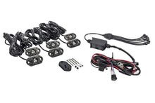 Load image into Gallery viewer, KC HiLiTES C-Series RGB LED Rock Light Kit (Incl. Wiring) - Set of 6 KC HiLiTES