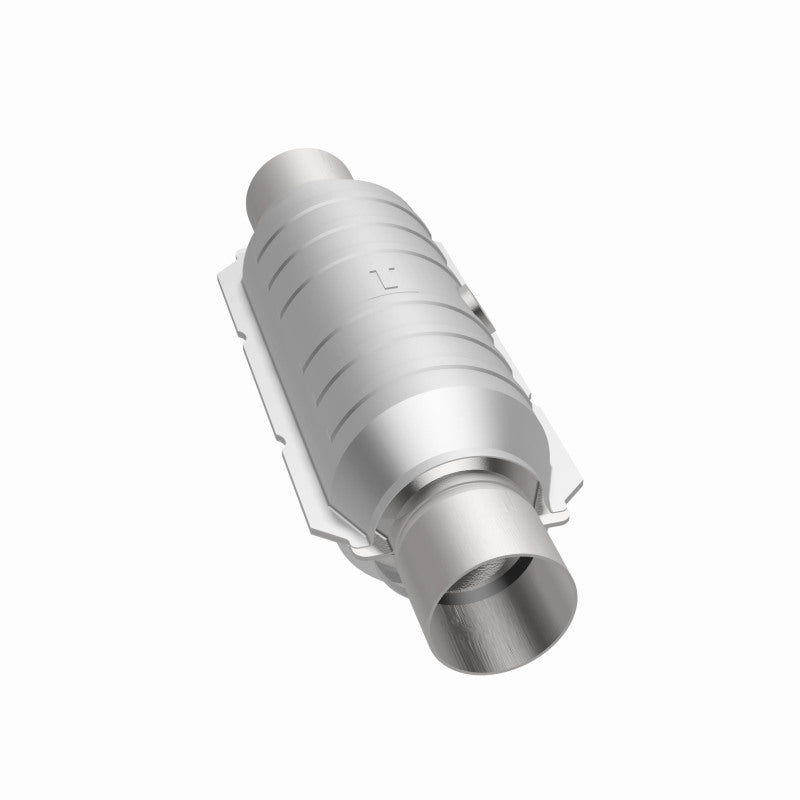 MagnaFlow Conv Univ 2.5in Inlet/Outlet Center/Center Round 11in Body L x 5.125in W x 15in Overall L Magnaflow