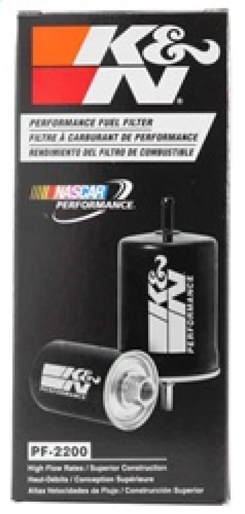 K&N Cellulose Media Fuel Filter 3in OD x 5.625in L K&N Engineering