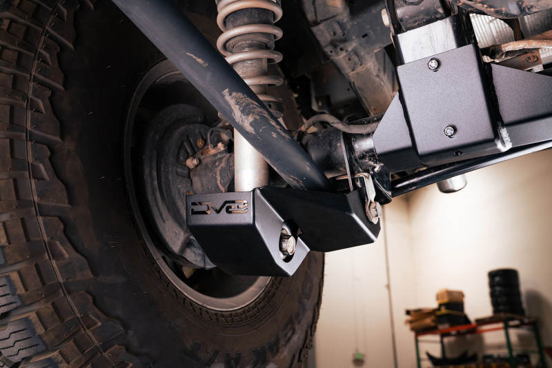 DV8 Offroad 2021-2022 Ford Bronco Rear Shock Guard Skid Plates DV8 Offroad