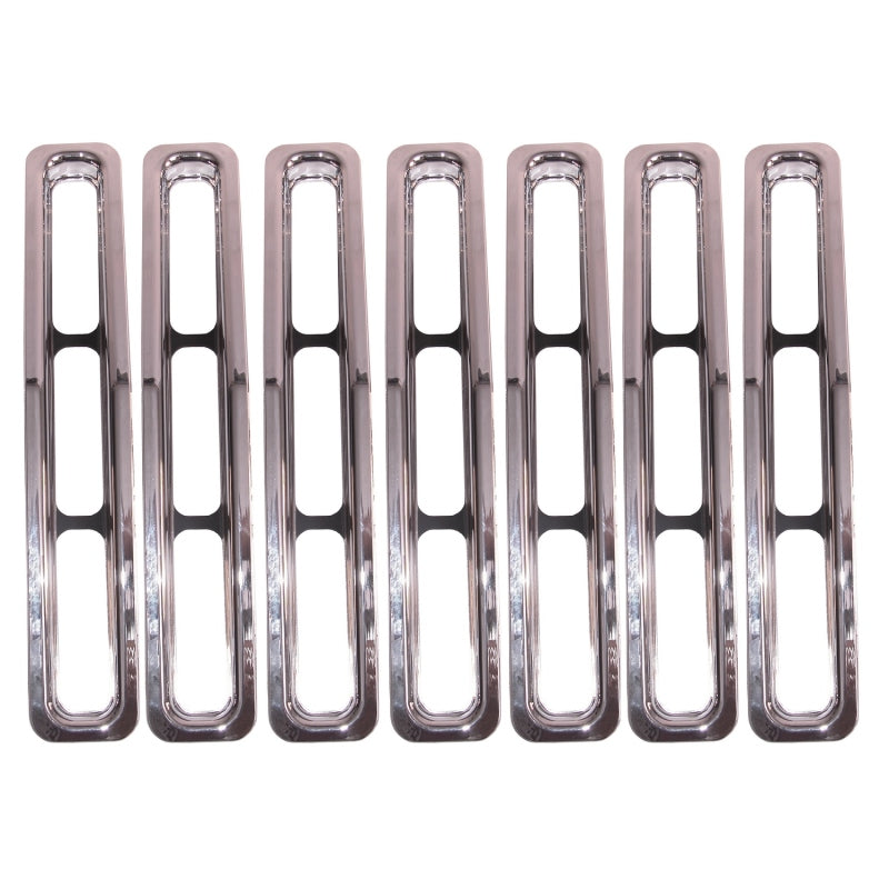 Rugged Ridge Grille Inserts Chrome 87-95 Jeep Wrangler YJ Rugged Ridge