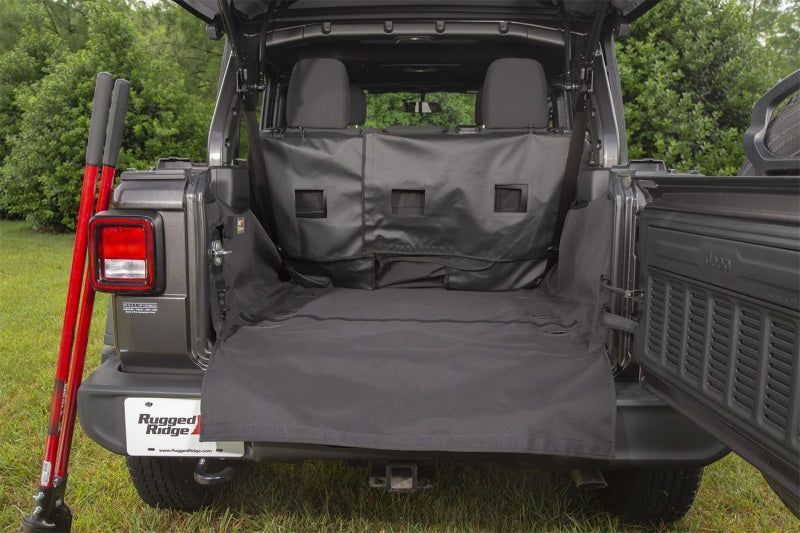 Rugged Ridge C3 Cargo Cover 18-22 Jeep Wrangler JL 4dr (Excl. 4XE Models) Rugged Ridge
