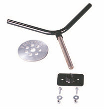 Load image into Gallery viewer, Fabtech Universal Spare Tire Flat Mount - Black Fabtech