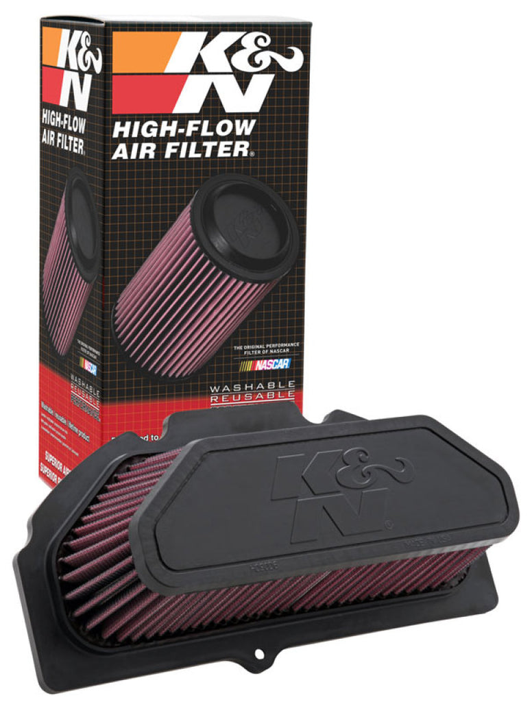 K&N 09-11 Suzuki GSXR 1000 Replacement Air Filter 11.063in L x 5.688in W x 3.375in H K&N Engineering