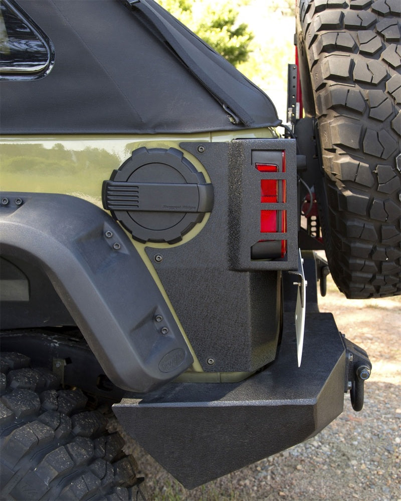 Rugged Ridge XHD Corner Guard Rear 07-18 Jeep Wrangler JKU 4 Door Rugged Ridge