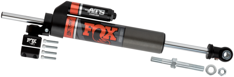 Fox 07+ Jeep JK 2.0 Factory Series 8.1in. ATS Stabilizer Steering Damper 1-5/8 in. Tie Rod FOX