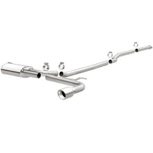 Load image into Gallery viewer, MagnaFlow Cat Back, SS, 2.5in, Street, Single Straight Pass. Polished 4in Tip, 2015 Ford Fusion 2.5L Magnaflow