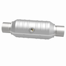 Load image into Gallery viewer, MagnaFlow Conv Univ 2.5in Inlet/Outlet Center/Center Round 11in Body L x 5.125in W x 15in Overall L Magnaflow