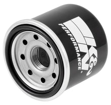 Load image into Gallery viewer, K&amp;N Honda / Kawasaki / Arctic Cat / Suzuki / Triumph / Yamaha 2.594in OD x 2.813in H Oil Filter K&amp;N Engineering
